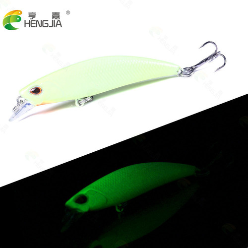 HENGJIA's new long-range submersible minnow bait 6.8CM/6.5G tipped bass wholesale minnow bait