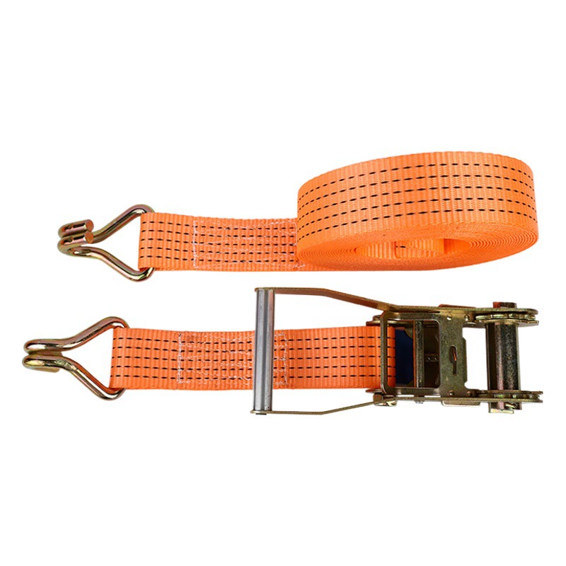 Производитель 1-дюймовый 2-дюймовый оранжевый двойной крючок грузовой держатель фургон стяжатель утолщение связки с тросами оптом