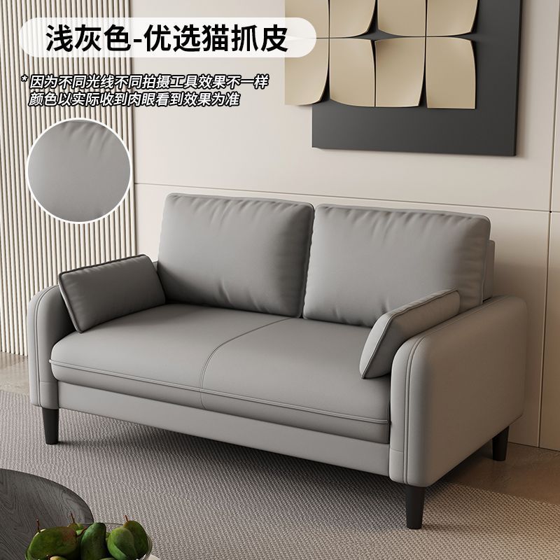 High quality cat scratch leather-light gray