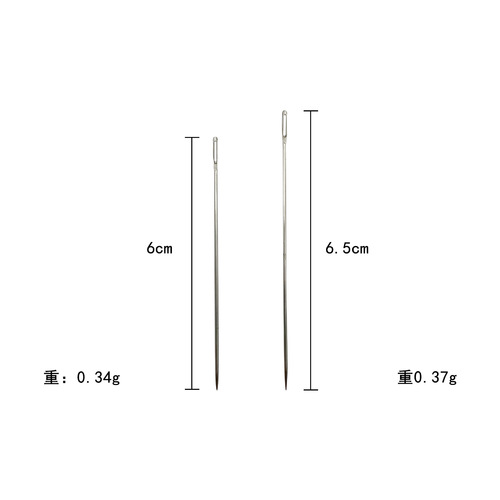 Alarm pins polishing needles calendering needles 25 pcs/pack wire threading steel needles leather goods jewelry 4/0 6/0 needles