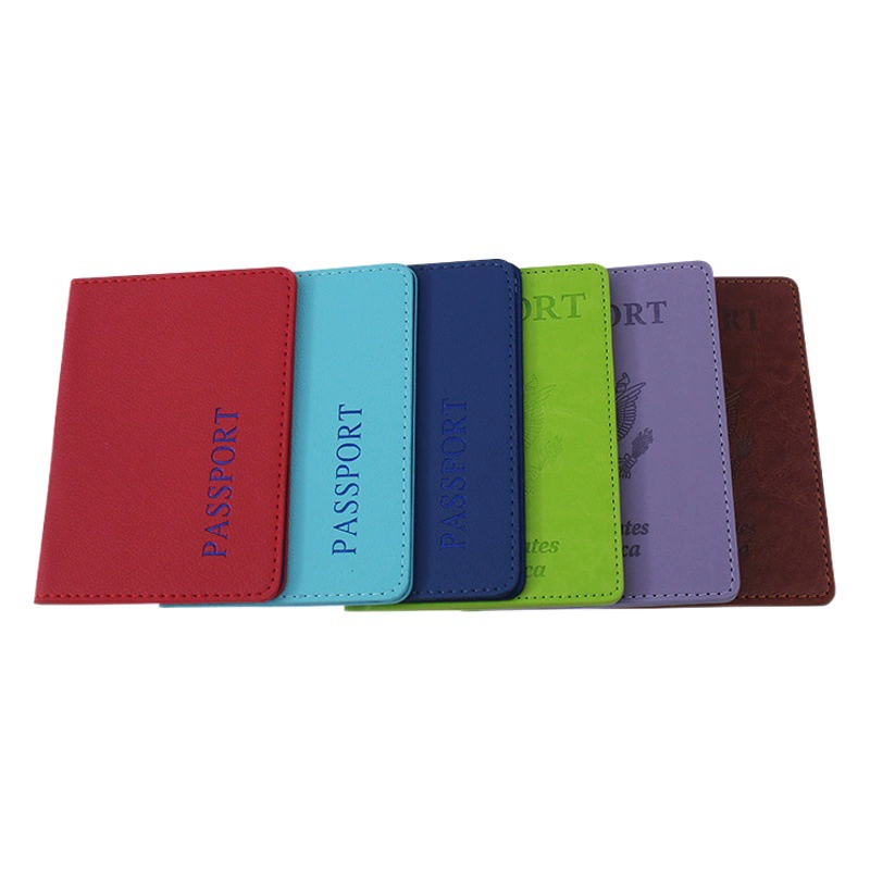Держатель для паспорта из искусственной кожи, индивидуальный держатель для паспорта, косметичка для документов, держатель для карт, утолщенный держатель для паспорта, многофункциональная кожаная сумка