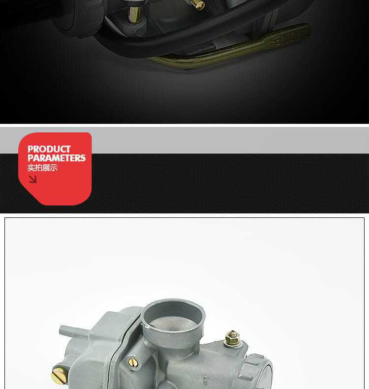 Yibaik Yibaik Moped Motorcycle Carburetor PZ16 Jialing JH70 DY90 Jetta JD10