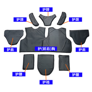 NIJ IIIA Full Protection UD Weftless Cloth Bulletproof Chip PE Soft Bulletproof Plug-in Board Inner Core Bulletproof Vest Liner