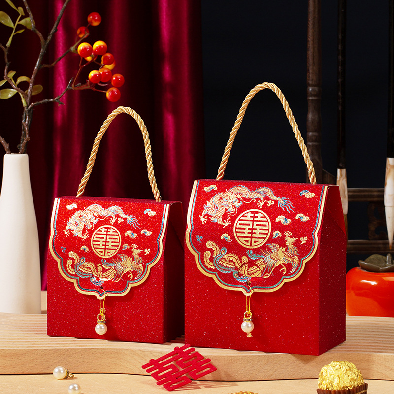 Frosted shiny (dragon and phoenix + pendant)