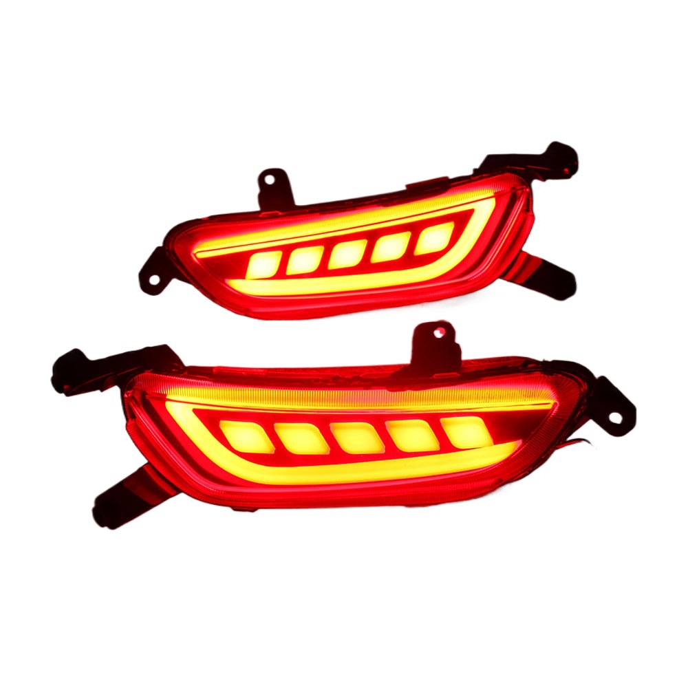 Adecuado para MAZDA CX-3 luz de freno trasero CX3 luz de parachoques de agua corriente MAZDA luz antiniebla trasera luz de giro trasero