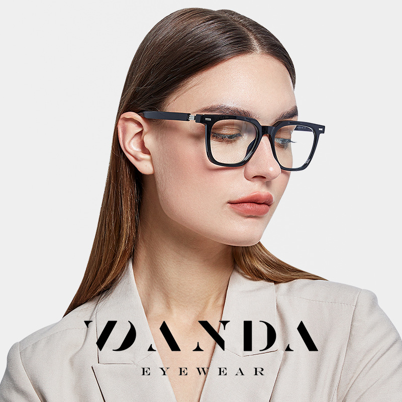 2023 nuevo anti-Luz Azul gafas lisas TR-ZC831 anti-Luz Azul gafas hombres y mujeres mismo color mezclado miopía gafas marco