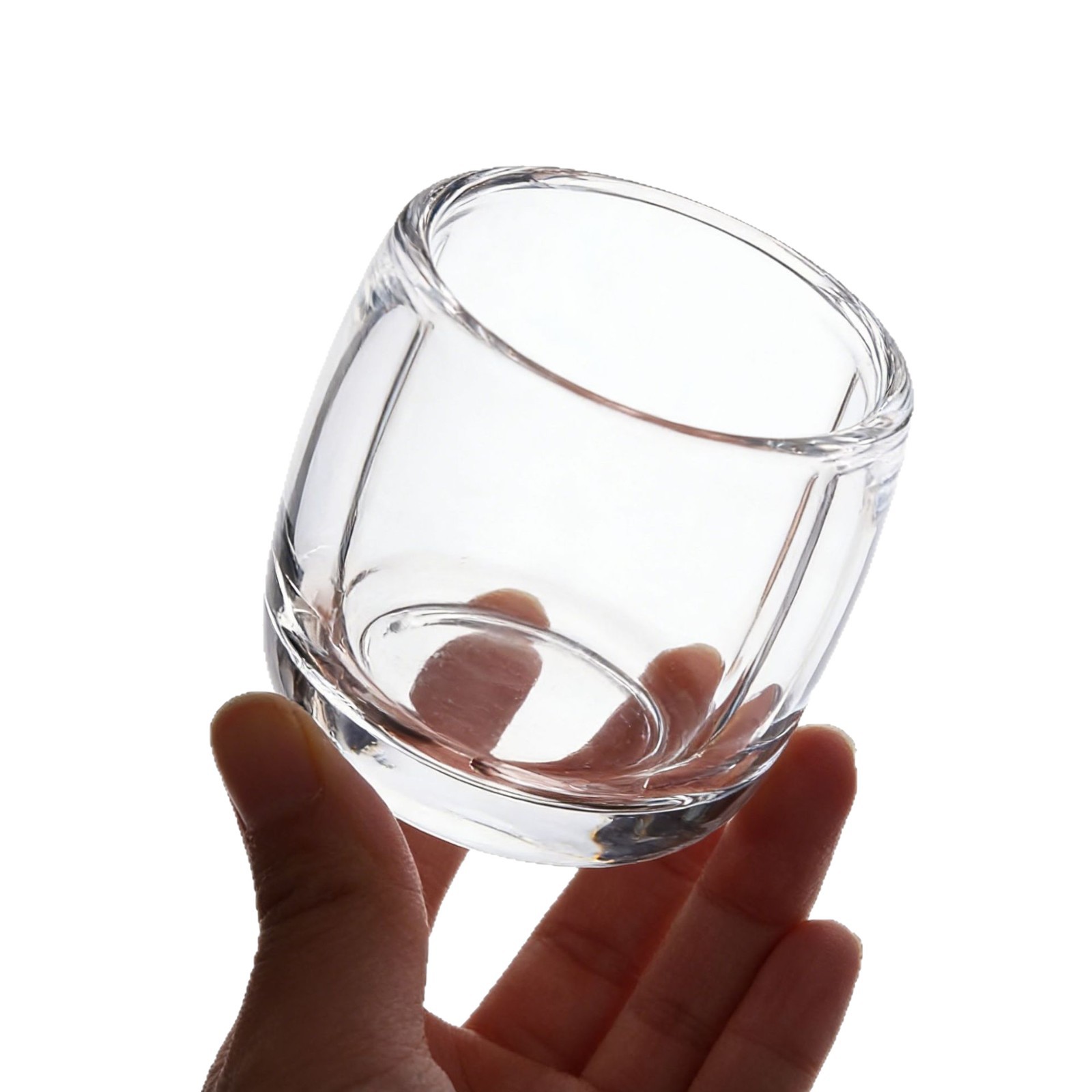 Taza de vidrio transparente, taza de té, taza de cristal, taza de llave dedo hecha a mano, taza de vino de preservación de la salud china, taza especial para el hogar, resistencia al calor image 6