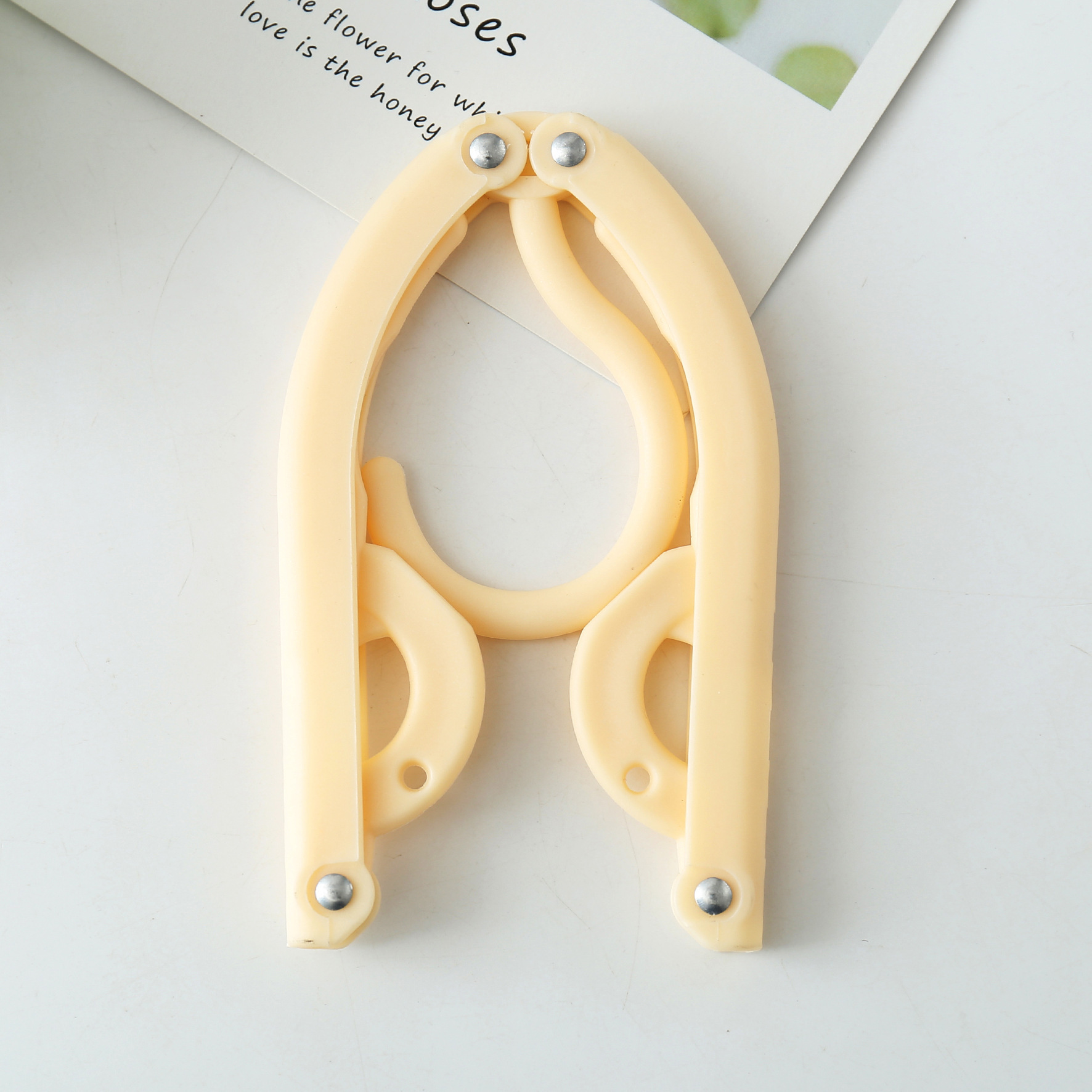 Percha plegable para ropa de viaje, percha portátil con clips para viajes de negocios y uso en hoteles【Selección Premium】
