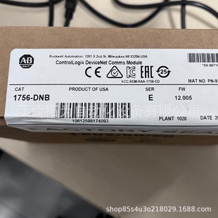 Rockwell Ab 1756-Dnb # Plc Programmable Controller Brand New Original Genuine Spot Price Supply