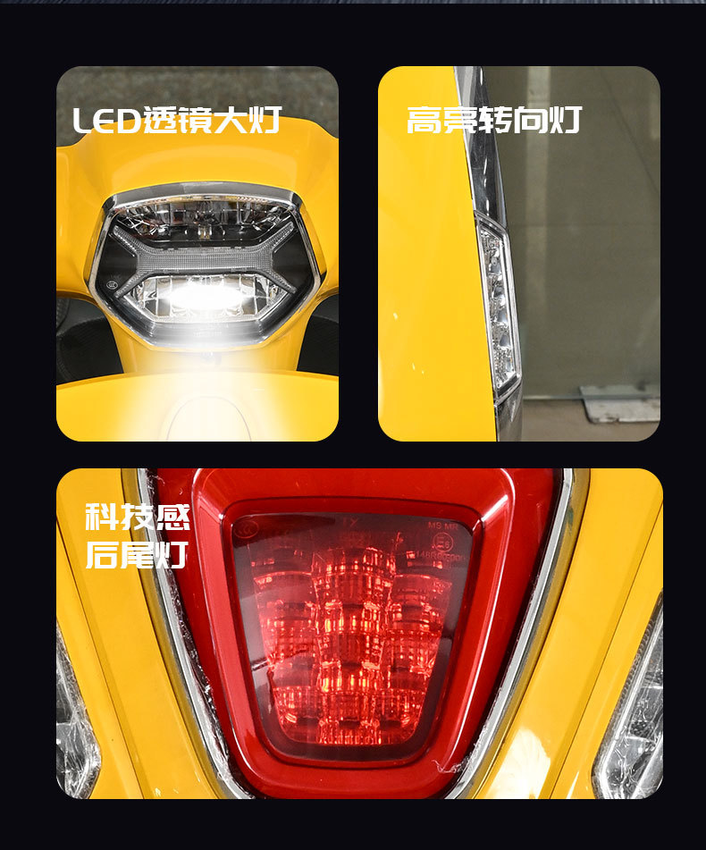 Foreign Trade Popular High-Speed Electric Motorcycle Vespa Electric Motorcycle Adult Leisure Electric Motorcycle Factory Wholesale
