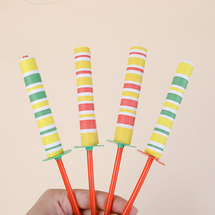 Retractable Toy Swing Stick Spoof Paper Colorfulful Small Magic Wand Props Nostalgic Street Stall School Hot Sale