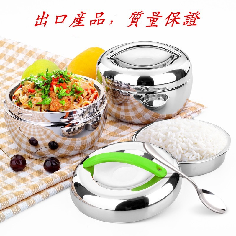 Fiambrera de acero inoxidable en forma de manzana doble capa aislada portátil caja bento niños adultos regalo