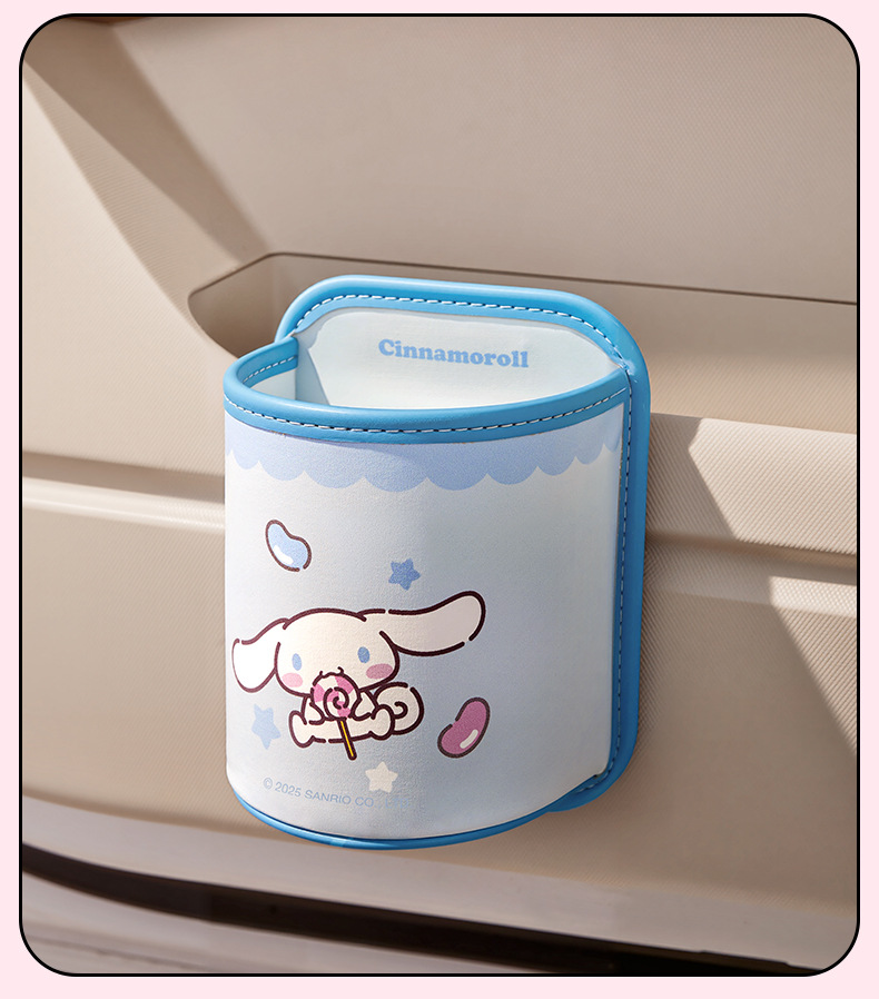 Sanrio Car Cup Holder Storage Rack Electric Vehicle Cup Holder Car Storage Box Storage Bag Wholesale