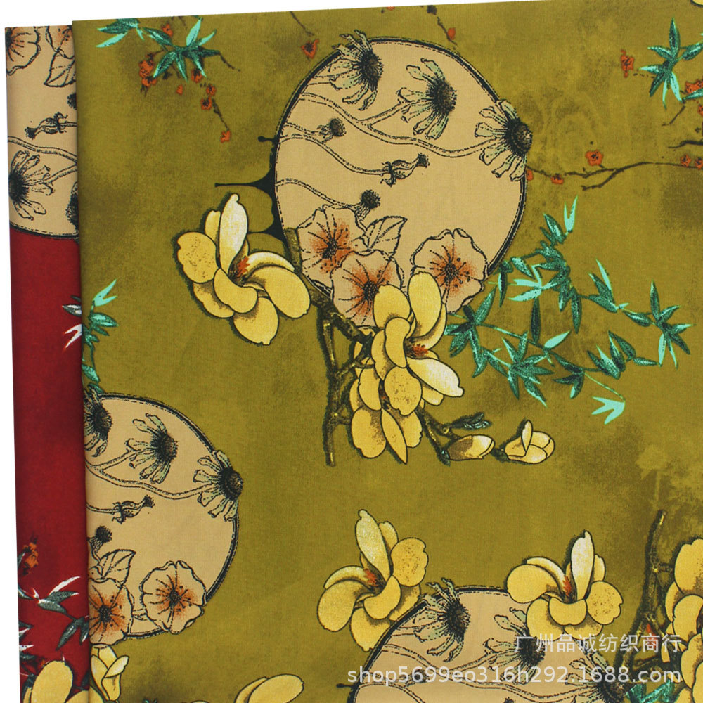 Japanese shiffon summer cheongsam
