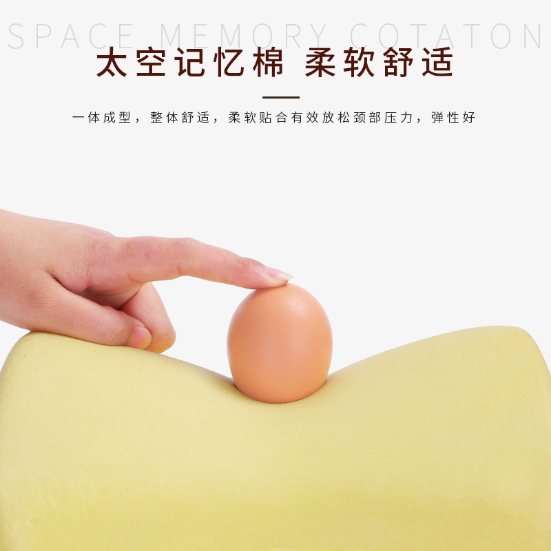 Car Headrest Memory Foam Car Headrest Neck Pillow Car Lumbar Cushion Driving Car Seat Pillow Wholesale