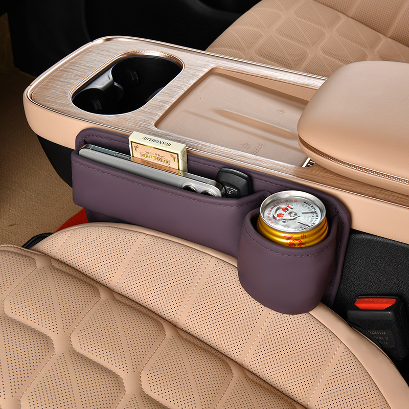 Car Seat Gap Storage Box, Car Gap Storage Box, Leather Storage Box, Multifunctional Storage Bag, Storage Box