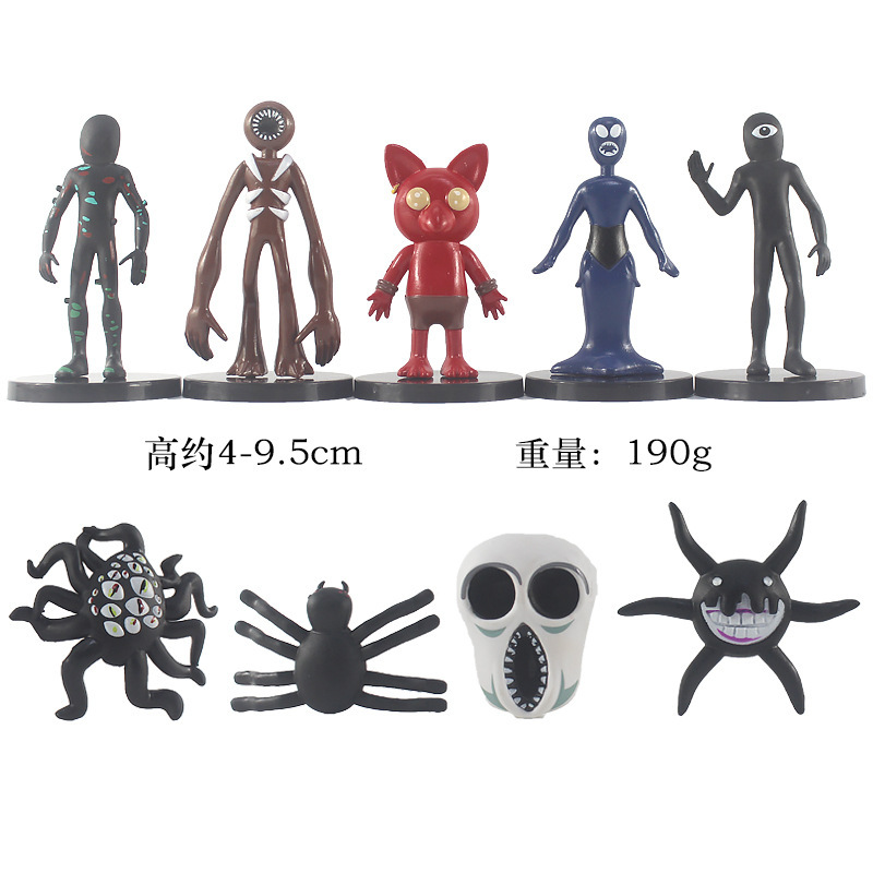 Cross-Border New Products: 9 Alien Monster Escape Door Dolls, Haunted Spider Multi-Eyed Tentacle Toys in the Door Cross-Border New Products: 9 Alien Monster Escape Door Dolls, Haunted Spider Multi-Eyed Tentacle Toys in the Door