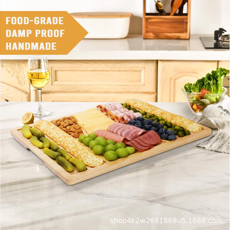 Cross-Border Fun Deli Board with Jokes Wooden Dinner Plate Entertainment Couple Wedding Gift Outdoor Picnic Serving Tray