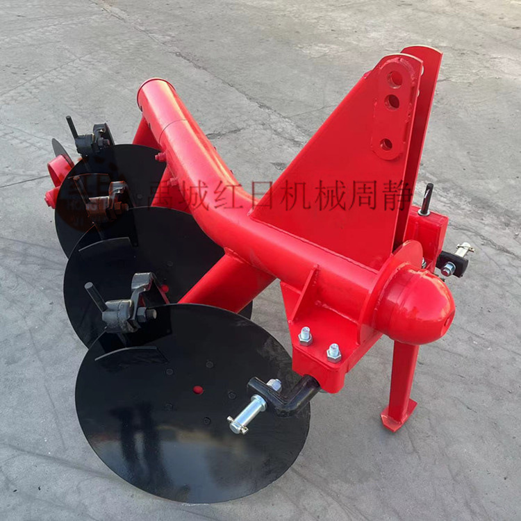 圆管犁厂家   农业机械焊接圆盘犁   MF弗格森轴盘配套管子犁