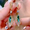 Advanced sophisticated fashionable earrings from pearl, light luxury style, bright catchy style, high-quality style, simple and elegant design, 2023 collection