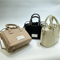 2024新款春夏時尚百搭頭層小牛皮數字斜挎單肩手提抽繩束口方形包