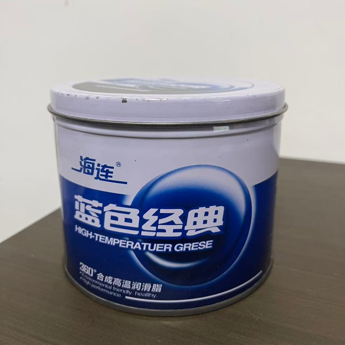 厂家直供海连蓝色经典360°合成高温润滑脂耐磨工程机械锂基脂