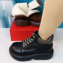 厚底马丁靴女舒适百搭2025秋冬英伦风批发单靴松糕底加厚短靴跨境