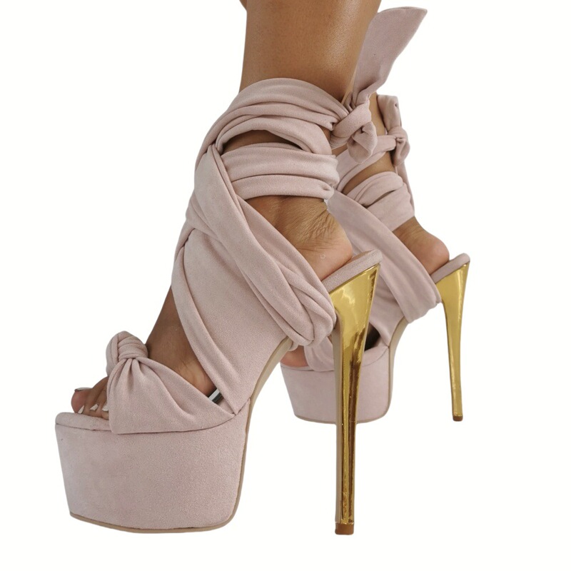 Europe and the United States foreign trade cross-border strap plus size 47 water platform stile high-heeled nightclub catwalk fashion sandals S776-13