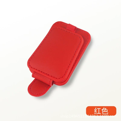 Cross-border car glasses clip glasses Car Glasses Clip/Bill Clip - red