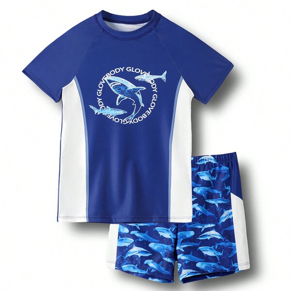 children's split swimwear for boys