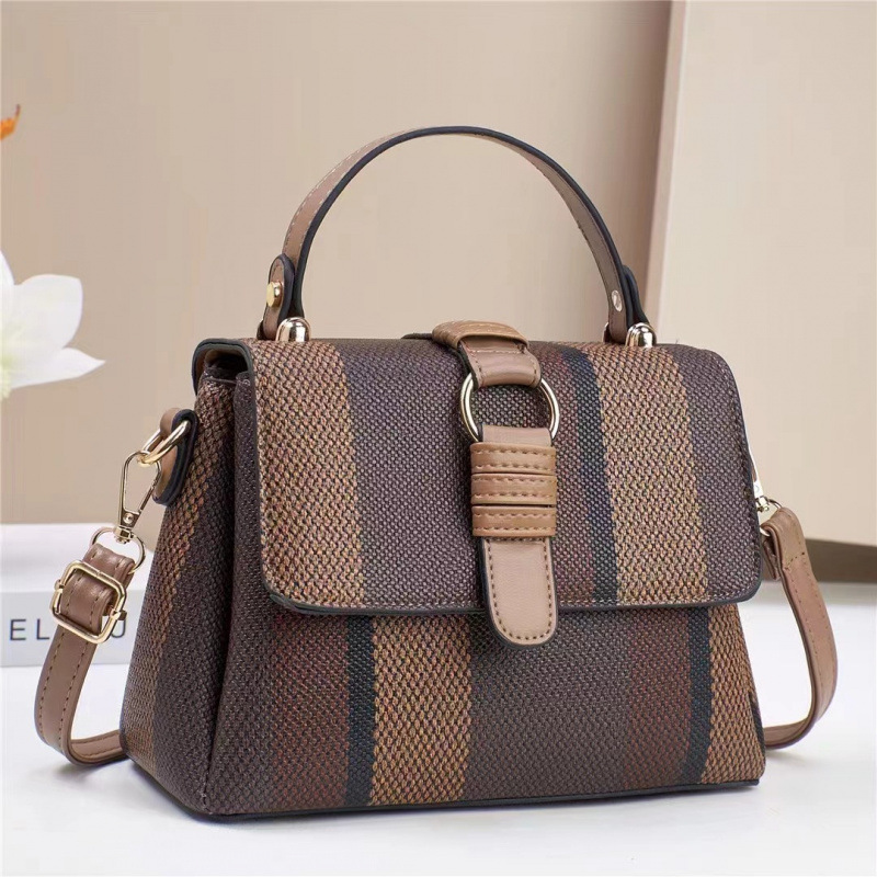 Bolsas multicapa de color contrastante bolsas de mano casuales versátiles bolsas de hombro de viaje de moda simple bolsas transfronterizas
