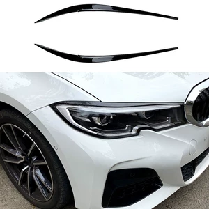 Suitable for Bmw 3 Series G20 2019+ 320i 325i 330i Headlight Lamp Eyebrow Decorative Car Sticker Modification