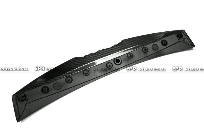 Hyundai Veloster OEM Original Top Spoiler Carbon Fiber Modification Rear Stabilizer Wing with Brake Light