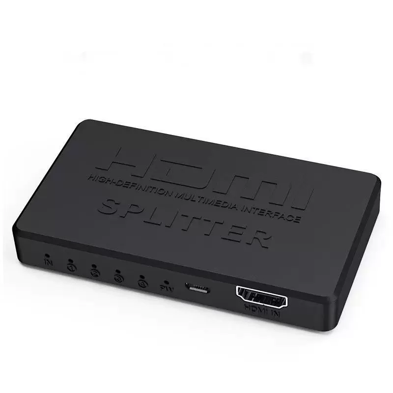 Устройство распределения HDMI один в два, 4K мини HDMI, один на два выхода, высоко‑дефиниционное видео, одинаковый экран, четыре