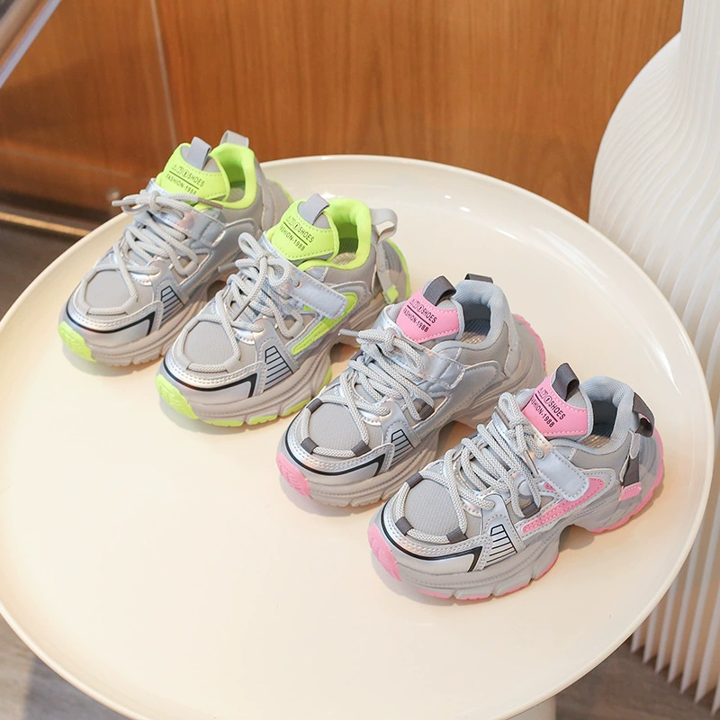 Спортивная обувь для детей 2024 весна осень новый стиль мальчик повседневная обувь для девочек модная обувь для бега корейская детская обувь