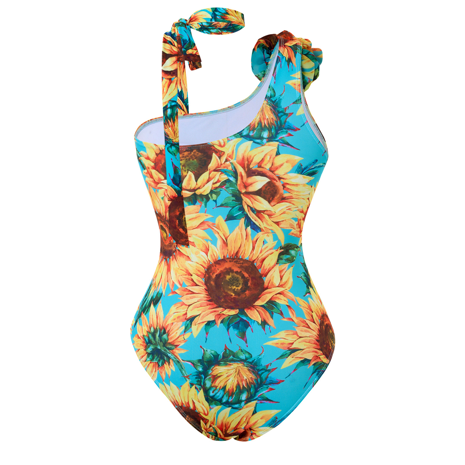 Modisches Damen Bikini Set Mit Blumenmuster Und Rock_voghion.com