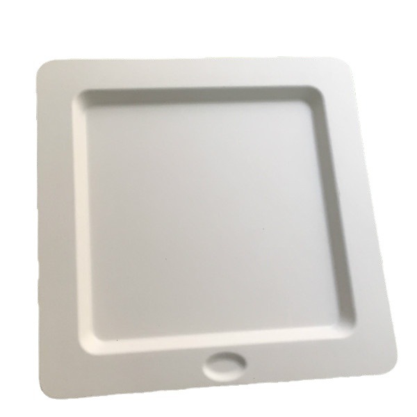 Placa de pastel de 6 pulgadas y 8 pulgadas 21 invitados mismo grado alimenticio Pulpa de caña de azúcar placa cuadrada soporte inferior bandeja de pastel plato de papel desechable