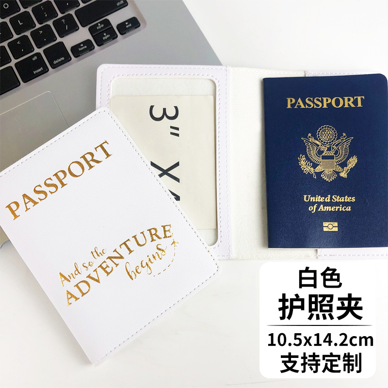 En stock venta al por mayor transfronteriza Venta caliente viajes pareja modelos Sr. señorita pasaporte cubierta equipaje etiqueta