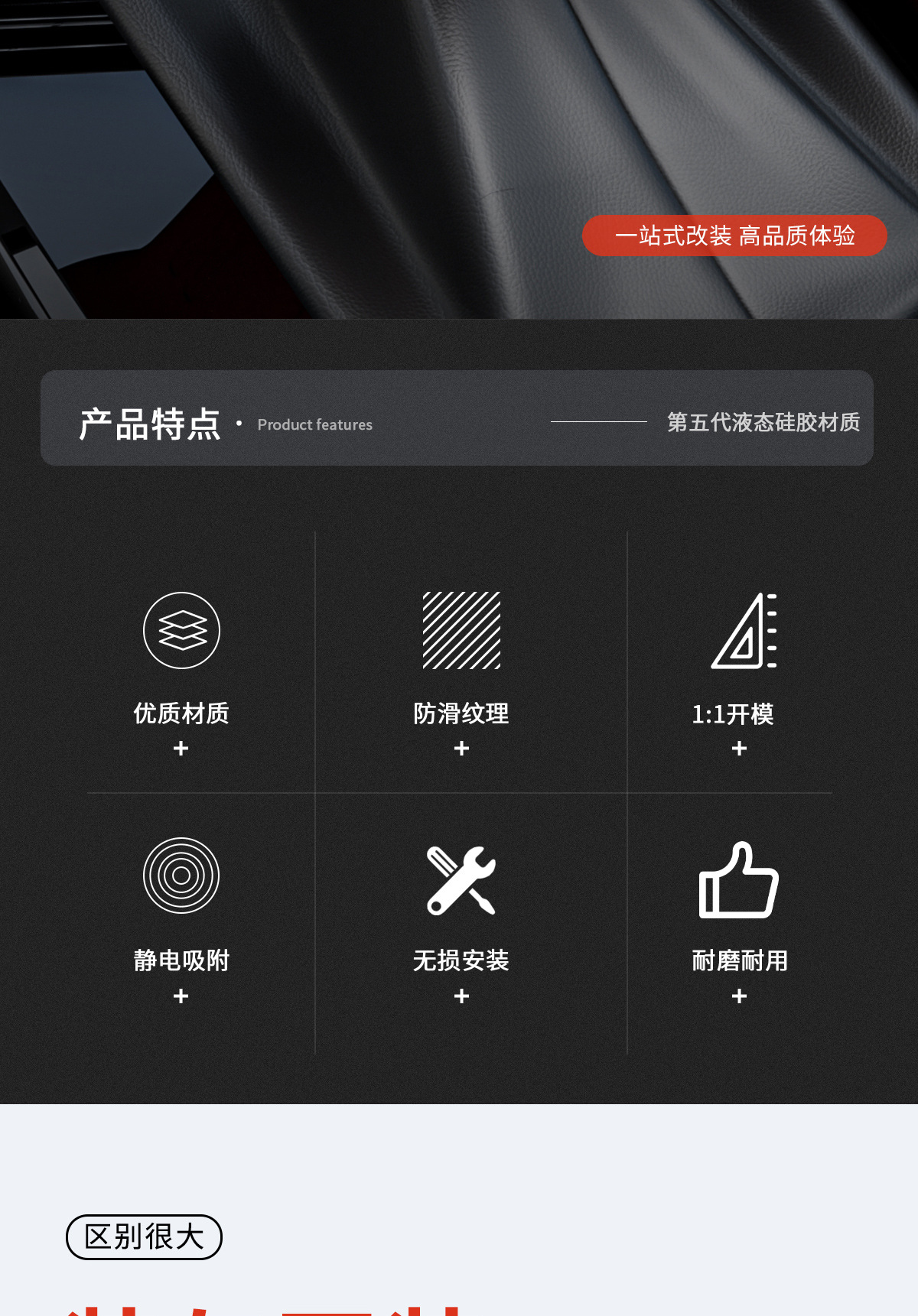 Suitable for Geely Xingyue L Special Silicone Gear Handle Cover, Automatic Gear Modification, Car Interior Accessories