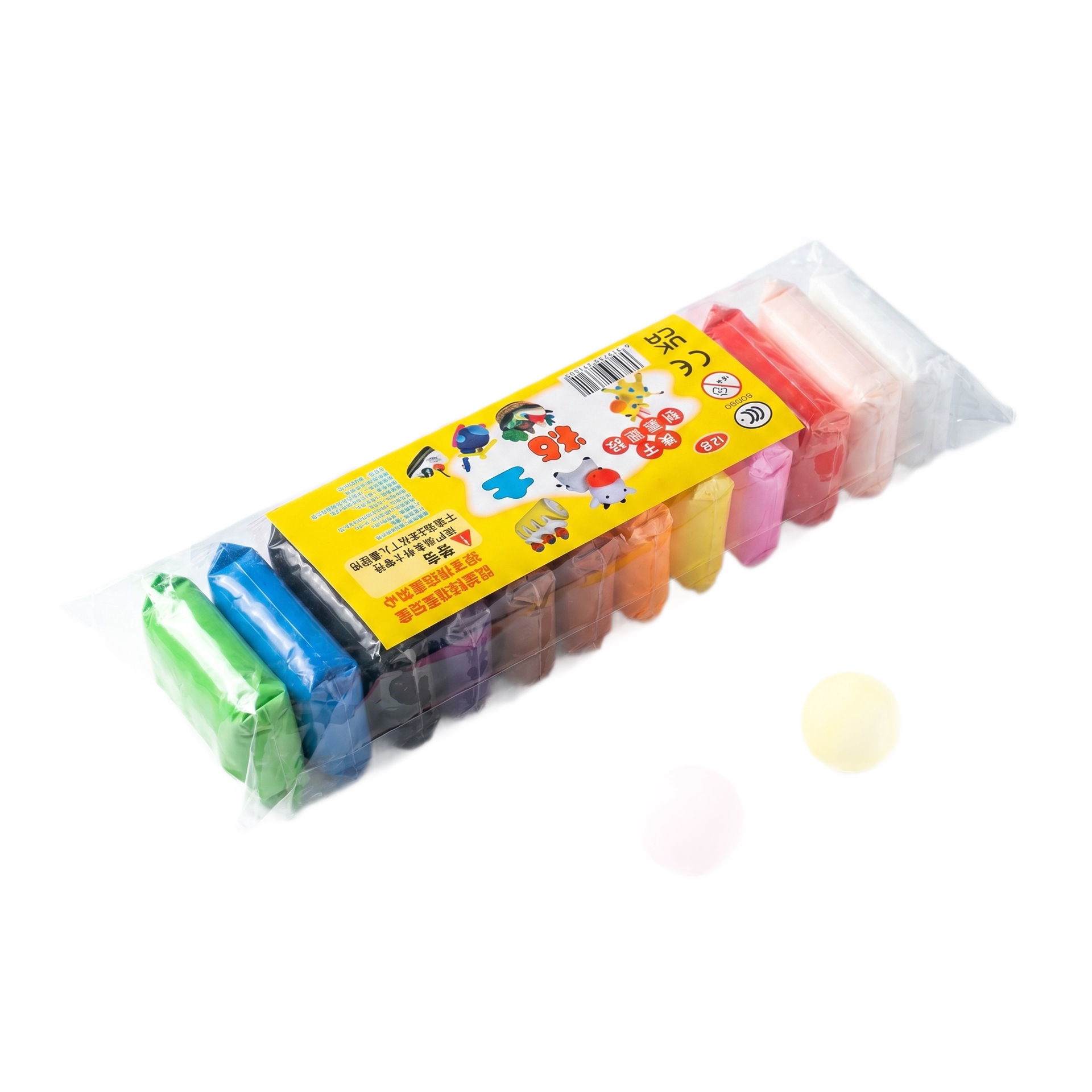 Eu Ultra-Light Clay Wholesale 12-Color 36-Color Rubber Clay 3C Non-Toxic Handmade Clay Set Children's Space Clay