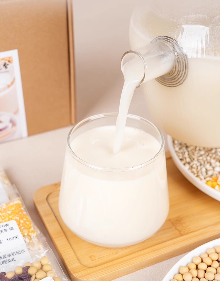 12 Flavor Soy Milk Ingredient Pack 700g Whole Grain Blend for High Speed Blender Breakfast Drinks overview