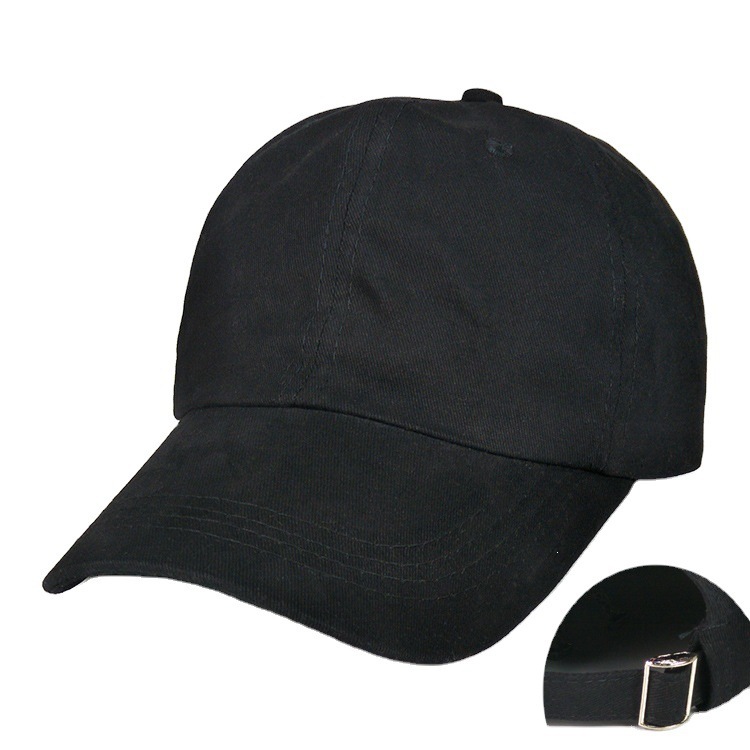Cotton Baseball Cap For Men Simple Unlined Duckbill Casual Style_voghion.com