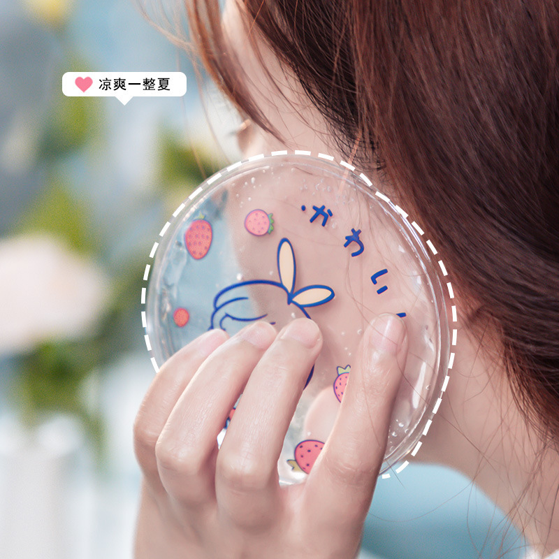 Summer cooling ice cooling stickers student military training summer relieving head-mounted gel ice bag physical cooling fever cooling stickers