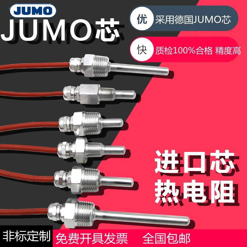 JUMO сердечник PT100 температурный зонд 4 минуты 1/4 датчик температуры термостата PT1000 датчик температуры