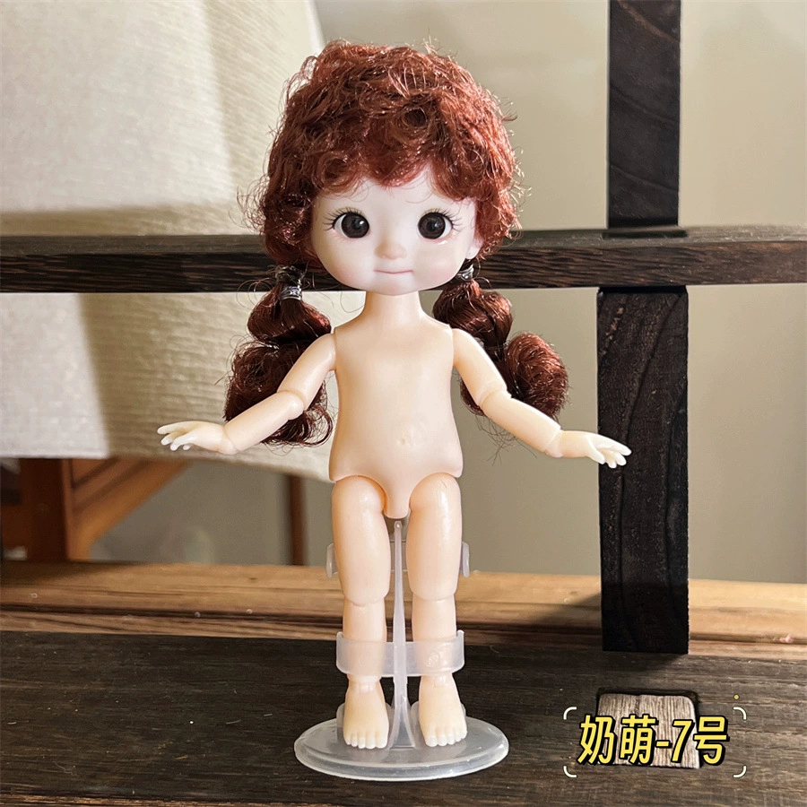Милая кукла для переодевания, игрушка, 17 см, 3D