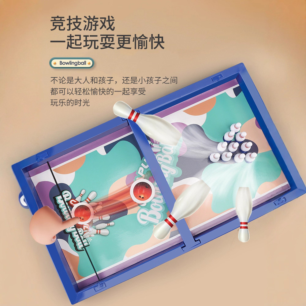 Juegos de bolos infantiles transfronterizos amazónicos juegos de mesa de eyección juegos de mesa interactivos para dos jugadores juegos de descompresión juguetes