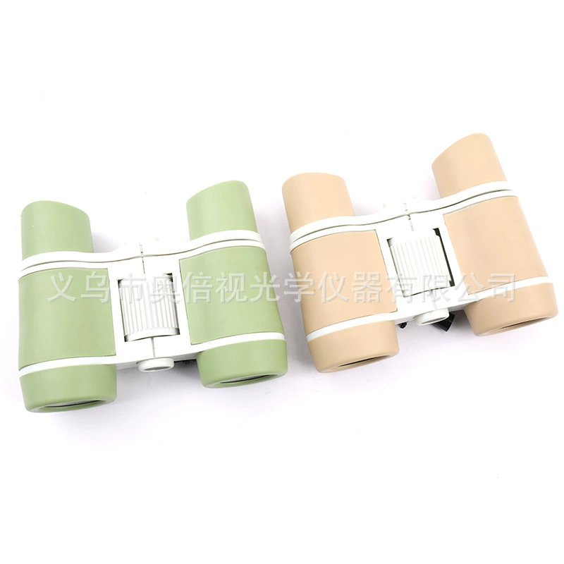 Завод прямой телескоп 4 х30 детский цвет резиновая ручка нескользящий открытый бинокль