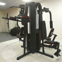健身器材家用综合训练器组合套装 室内力量运动器械5人站健身器材