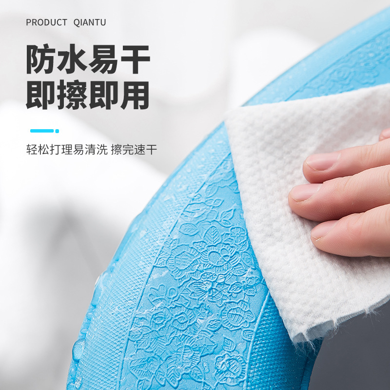 Internet celebridad impermeable del hogar cojín del asiento del inodoro cuatro estaciones universal cubierta de inodoro anillo adhesivo espuma de alta espuma estera del inodoro