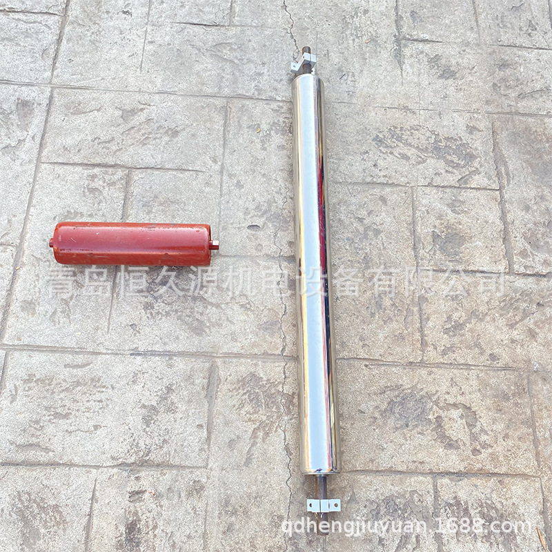 厂家供应不锈钢无动力滚筒镀锌滚筒滚轴流水线辊筒托辊传送滚筒